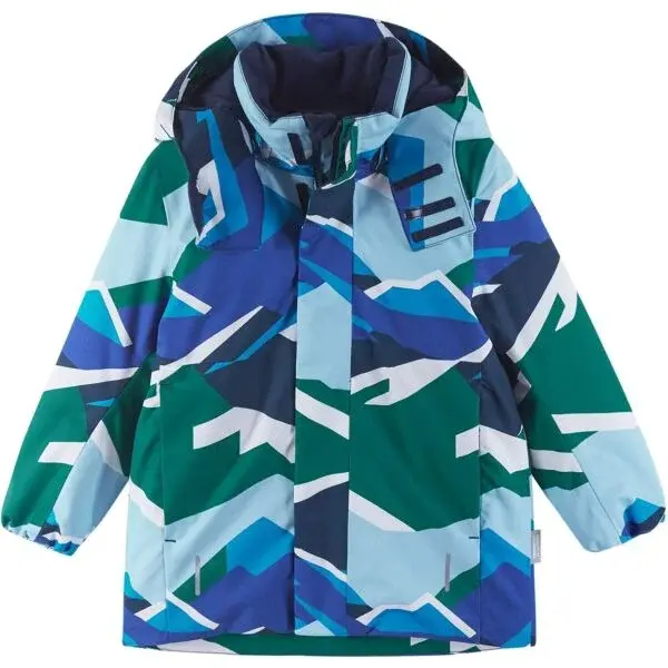 REIMA MARTTILA Detská zimná bunda s membránou, modrá, veľkosť