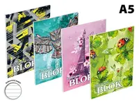 Blok trhací A5 linka, 50 listů mix