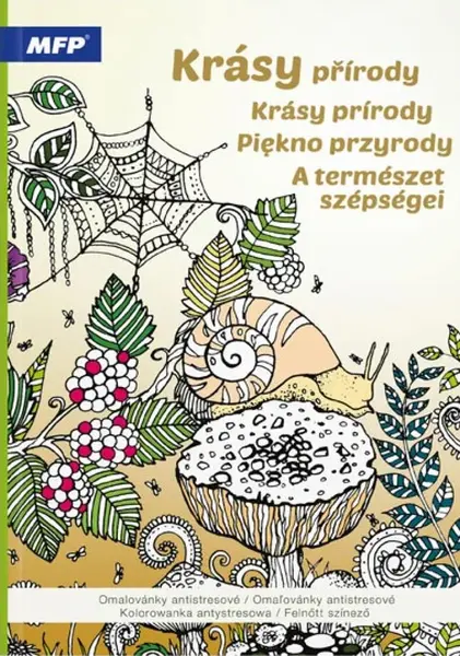 Omalovánky antistresové Krásy přírody