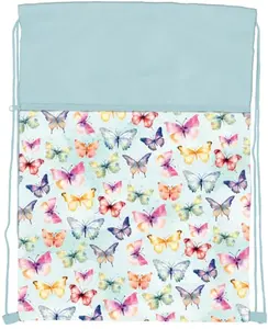 Sáček na přezůvky Butterfly 30x39cm