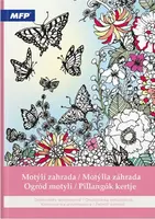 Omalovánky antistresové Motýlí zahrada