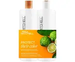 Sada pro barvené vlasy Paul Mitchell Color Protect Save Big Duo + dárek zdarma