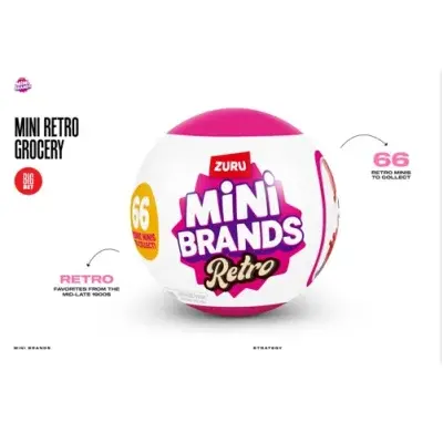 Koule s překvapením Retro značky