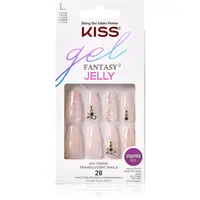 KISS Gel Fantasy Jelly umelé nechty Jelly Juice 28 ks