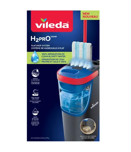 Vileda H2PrO plochý mop