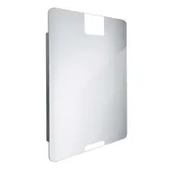 Nimco Zrcadla - Zrcadlo s LED osvětlením, 60x80 cm, hliník ZP 21002