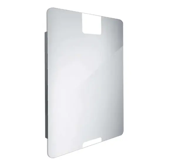 Nimco Zrcadla - Zrcadlo s LED osvětlením, 60x80 cm, hliník ZP 21002