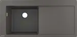 Hansgrohe Dřezy - Vestavný granitový dřez S5110-F45, kamenná šedá 43330290