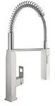 Grohe Eurocube - Dřezová baterie s flexibilním ramenem a sprškou, supersteel 31395DC0