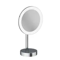 Kludi Vela R - Kosmetické zrcátko s LED osvětlením, chrom 5899505F