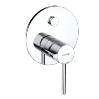 Kludi Bozz - Baterie pod omítku pro 2 spotřebiče, chrom 387590576