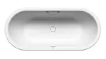 Kaldewei Avantgarde - Vana Centro Duo Oval 128, 180x80 cm, s otvory pro madlo, celoplošný antislip, bílá 282810210001