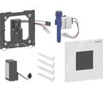 Geberit - Elektronické ovládání splachování pisoárů typ 01, síťové napájení, Bluetooth, alpská bílá 116.093.11.1