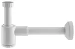 Bruckner Příslušenství - Umyvadlový sifon Crono 1 1/4, odpad 32 mm, bílá 151.108.0