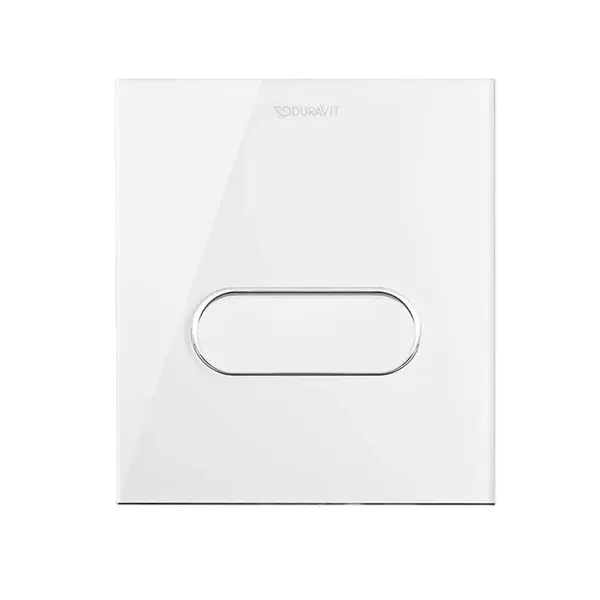 Duravit DuraSystem - Ovládání splachování pisoáru, bílé sklo WD5005012000