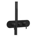 Ravak Espirit - Baterie pod omítku, pro 3 spotřebiče, s příslušenstvím, matná černá X070282