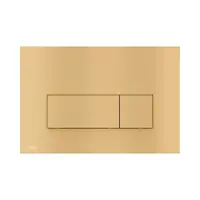 Alcadrain Thin - Ovládání splachování, matná zlatá M57-G-M