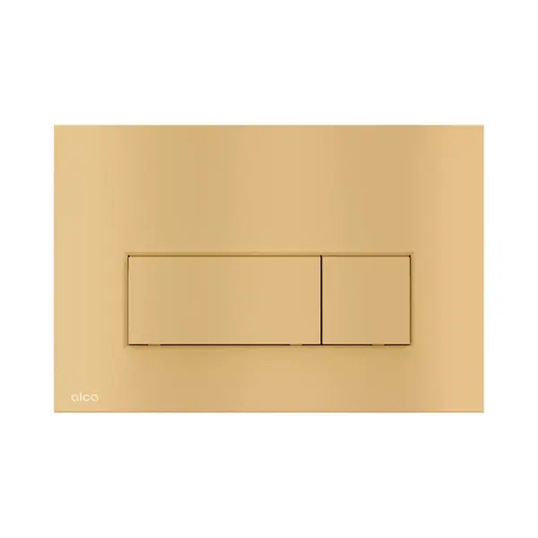 Alcadrain Thin - Ovládání splachování, matná zlatá M57-G-M