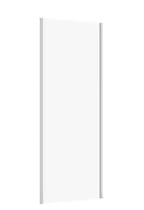 Cersanit Larga - Sprchová stěna 80 cm, chrom/čiré sklo S932-131