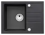 Alveus Intermezzo - Granitový dřez 62x48 cm, carbon 1117044