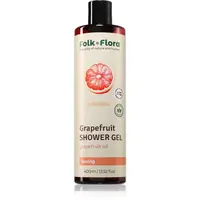 Folk & Flora Grapefruit osvěžující sprchový gel 400 ml