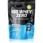 BioTechUSA Iso Whey Zero srvátkový izolát príchuť Black Biscuit 454 g