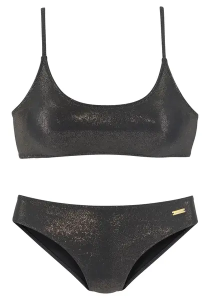 LASCANA Bikiny  čierna