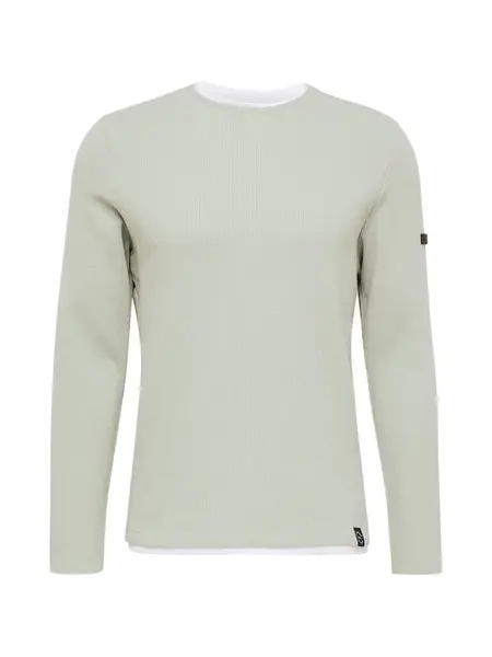 Key Largo Sveter 'STEFANO'  sivá / biela