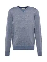 BLEND Sveter 'Bruton'  modrá melírovaná
