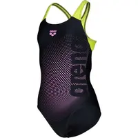 Arena DIM LIGHT SWIMSUIT SWIM PRO BACK L Dievčenské plavky, čierna, veľkosť 8-9Y