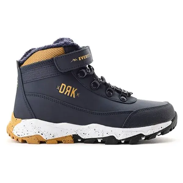 DRK EVEREST K Detská zimná obuv, tmavo modrá, veľkosť