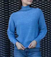 Gemre Blue loose-fit turtleneck Lukana