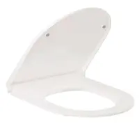 Kludi Resa D - WC doska, SoftClosing, QuickRelease, lesklá biela 24WCS43