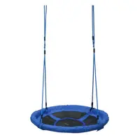 Houpací kruh síť průměr 100 cm - modrý