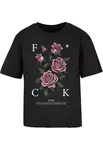 Women's T-Shirt F*cking Roses Black