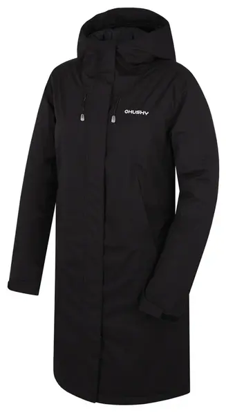 Husky Narvik L L, black Dámský hardshellový plněný kabát