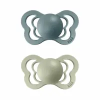 BIBS Couture anatomické cumlíky zo silikónu 2ks - veľkosť 1 - Island Sea / Sage