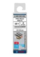 Bosch Príslušenstvo - Súprava vrtákov do kovu, 2x49 mm, 10 ks 2608595051