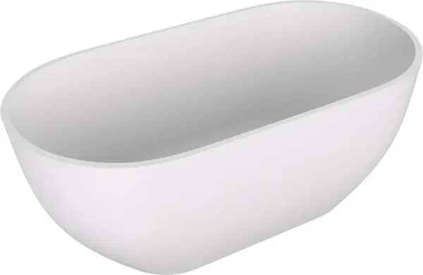 Polysan Reduta - Voľne stojaca vaňa, 150x75 cm, matná biela 71843MAT