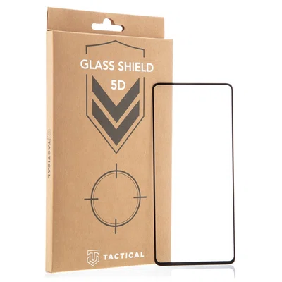 Ochranné sklo Tactical Glass Shield 5D pro Xiaomi Redmi Note 13 4G/5G/14S, černá