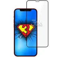 Tvrzené sklo 3mk HardGlass Max Lite pro Apple iPhone 14 Pro, černá
