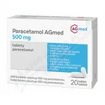 Paracetamol AGmed 500mg tbl.nob.20