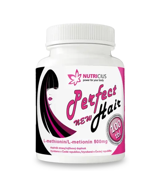 Perfect HAIR new methionin 500mg tbl.100