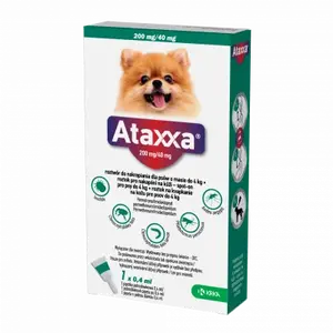 Ataxxa pro psy do 4kg spot-on 1x0.4ml