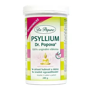 Dr.Popov Psyllium indická rozpustná vláknina 240g