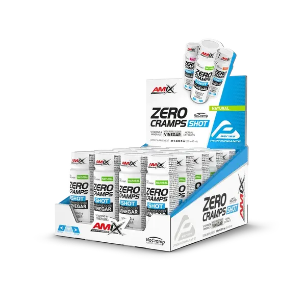 AMIX Zero Cramps Shot, Natural, 20x60ml