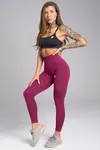 Gym Glamour Legíny bezešvé Jelly Berry, L, fialová