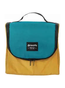 Meatfly toaletní taška Specter Camel / Dark Jade | Hnědá | Objem 6 L