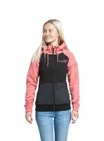 Meatfly dámská technická mikina Alisha Coral / Black | Černá | Velikost S