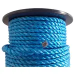 Lano stáčené PP 8 mm, 100 m, modré, ENPRO